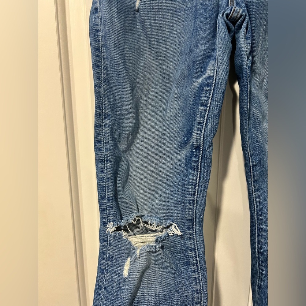 Women’s Mother the insider crop step fray jeans 28 distressed - Picture 7 of 16